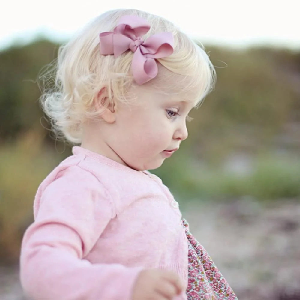 80 Pcs Hair Accessories for Girls, 3" Hair Bows Alligator Clips for Babies Toddlers Teens